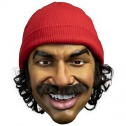 Trick Or Treat Studios - Masks - Cheech & Chong - Cheech (Deluxe Injection Mask)