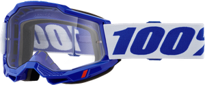 100-percent - Accuri 2 Goggle Blue Clear Lens - 50013-00039