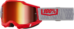 100-percent - Accuri 2 Goggle Gatorback Red Mirror Lens - 50014-10063