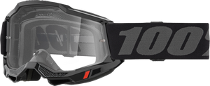 100-percent - Accuri 2 Otg Goggle Black Clear Lens - 50018-00006