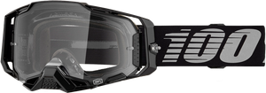100-percent - Armega Goggle Black Clear Lens - 50004-00030