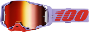 100-percent - Armega Goggle Fausto Red Mirror Lens - 50005-10049
