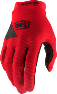 100-percent - Ridecamp Youth Gloves Red Lg - 10012-00006