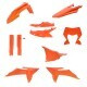 Acerbis - Full Plastic Kit `16 Orange - 2988065226