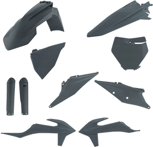 Acerbis - Full Plastic Kit Ktm Grey Metallic - 2726497297