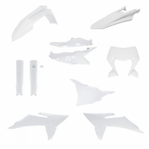 Acerbis - Full Plastic Kit White - 2988060002