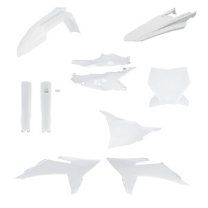 Acerbis - Plastic Kit- Full Ktm White - 2986810002