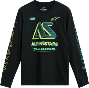 Alpinestars - Ayess Ls Csf Tee Black 2x - 1215-71100-10-XXL