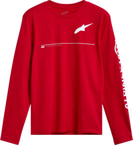 Alpinestars - Committed Ls Csf Tee Red Md - 1215-71200-30-M