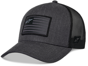 Alpinestars - Flag Snapback Hat Charcoal Heather/black - 1211-81013-1910-O/S
