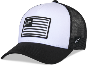 Alpinestars - Flag Snapback Hat White/black - 1211-81013-2010-O/S