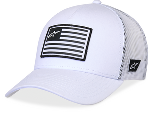 Alpinestars - Flag Snapback Hat White/white - 1211-81013-2020-O/S