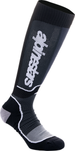 Alpinestars - Mx Plus Socks Black/white Lg - 4702324-12-L
