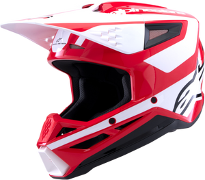 Alpinestars - Sm3 Heat Helmet Red/white/black Glossy Lg - 8301026-3126-L