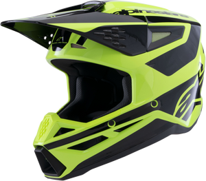 Alpinestars - Sm3 Heat Helmet Yellow Fluo/black Glossy Sm - 8301026-5011-S