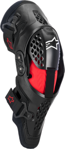Alpinestars - Sx-1 Plasma Knee Protector Blk/red/cool Gry Lg/xl - 6500326-1498-LXL