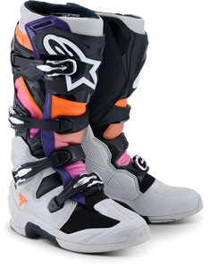 Alpinestars - Tech 7 Blk/lght Gry/orng Fl/magnta 11 - 2012025-1594-11
