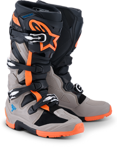 Alpinestars - Tech 7 Enduro Blk/warm Gry/orange Fluo 8 - 2010426-1562-8