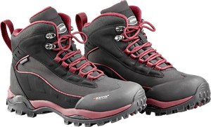 Baffin - Women's Hike Boot Black/sangria 09 - SOFTW001-BBP-09