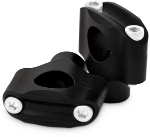 Burly Brand - Reaper 1-1/2" Risers 1" Bar Set - Texture Black - B12-8015TB