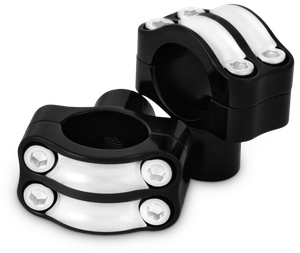 Burly Brand - Reaper 1-1/2" Risers 1.25" Bar Set - Black Machined - B12-8012BM