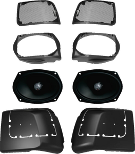Cerwin Vega - 6"x9" Cut In Lid Kit W/ St69cx 1998-2013 Flh/t Bags - RPMST69413LK