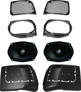 Cerwin Vega - 6"x9" Cut In Lid Kit W/ St69cx 2014-2023 Flh/t Bags - RPMST694LK