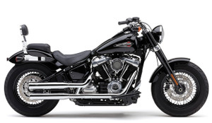 Cobra - 3" Nh Series Slip-ons Chrome Softail 18-24 - 6047