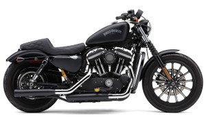 Cobra - 3" Nh Series Slip-ons Chrome Sportster 04-13 - 6085