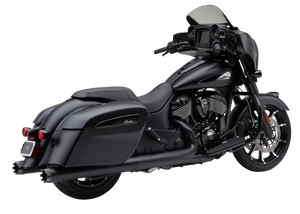 Cobra - 4" Nh Dual Cut Slip-ons Black Indian Gen-1 Bag - 5206B