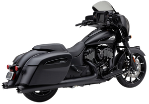 Cobra - 4" Nh Dual Cut Slip-ons Black Indian Gen-2 Bag - 5208B