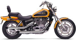 Cobra - Blvd Slashcut Slip On Chrome Hon Vt1100 Spirit 97-07 - 1170SC