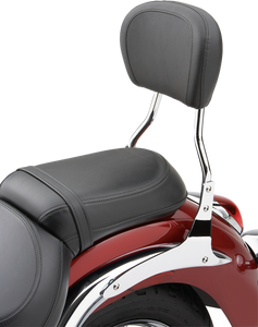Cobra - Short Round Sissy Bar W/pad Chrome Yam Stryker 11-18 - 25600
