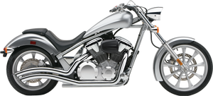 Cobra - Speedster Swept F/s Chrome Hon Vtx1300c 04-09 - 1230