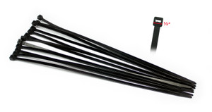Cycra - Replacement Zip Ties Speed Armor Skid Plate Black - 1CYC-6100-12