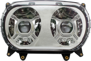 Cyron - Road Glide Headlights `15-22 Chrome - ABIG52AC