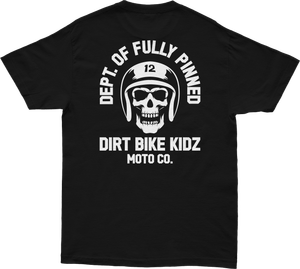 Dbk - Fully Pinned Youth Tee Black Ym - YT-FPINNED-M
