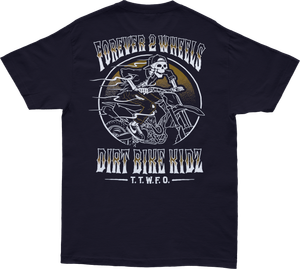 Dbk - Ghost Rider Tee Navy Lg - AT-GHOSTRIDER-NVY-L