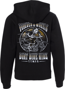 Dbk - Ghost Rider Youth Hoodie Black Ym - YH-GHOSTRIDER-M