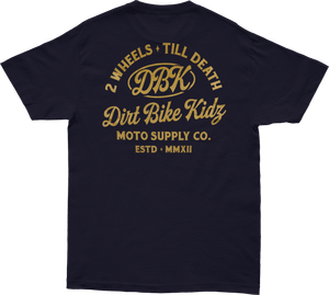 Dbk - Gold Nugget Tee Navy 2x - AT-GOLDNUGGET-NVY-2X