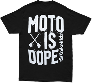 Dbk - Moto Is Dope Tee Black Md - AT-MOTODOPE-M