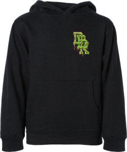 Dbk - Slimer Youth Hoodie Black Ym - YH-SLIMER-M