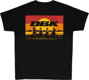 Dbk - Sunday Stripe Youth Tee Black Yl - YT-SUNDAYSTR-L
