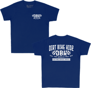Dbk - Till The End Youth Tee Royal Blue Ys - YT-TILTHEEND-RYL-S