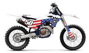 D-cor - Comp Kit Usa 25 Husqvarna Tc/fc 125-450 Wht Bg - 20-70-201