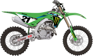 D-cor - Complete Kit 25 Mek Kx 450 (24-25) Wht Bg - 20-20-825