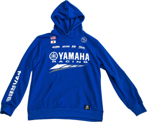 D-cor - Yamaha Factory Sweatshirt Blue Lg - 85-211-3
