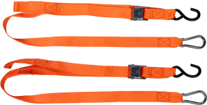 Fire Power - 1.5" X 6' Tie-down Soft-tie Orange 2/pk - 29-13076
