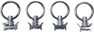 Fire Power - L-track Quick Release Connects 1.25" Eyelet 4/pk - 29-14023