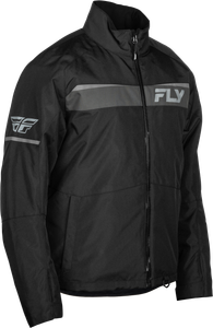 Fly Racing - Aurora Jacket Black/grey 4x - 470-41254X